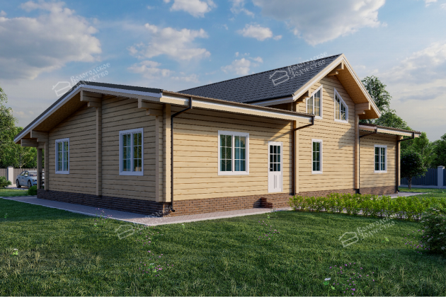 Дом из клееного бруса VZ-462